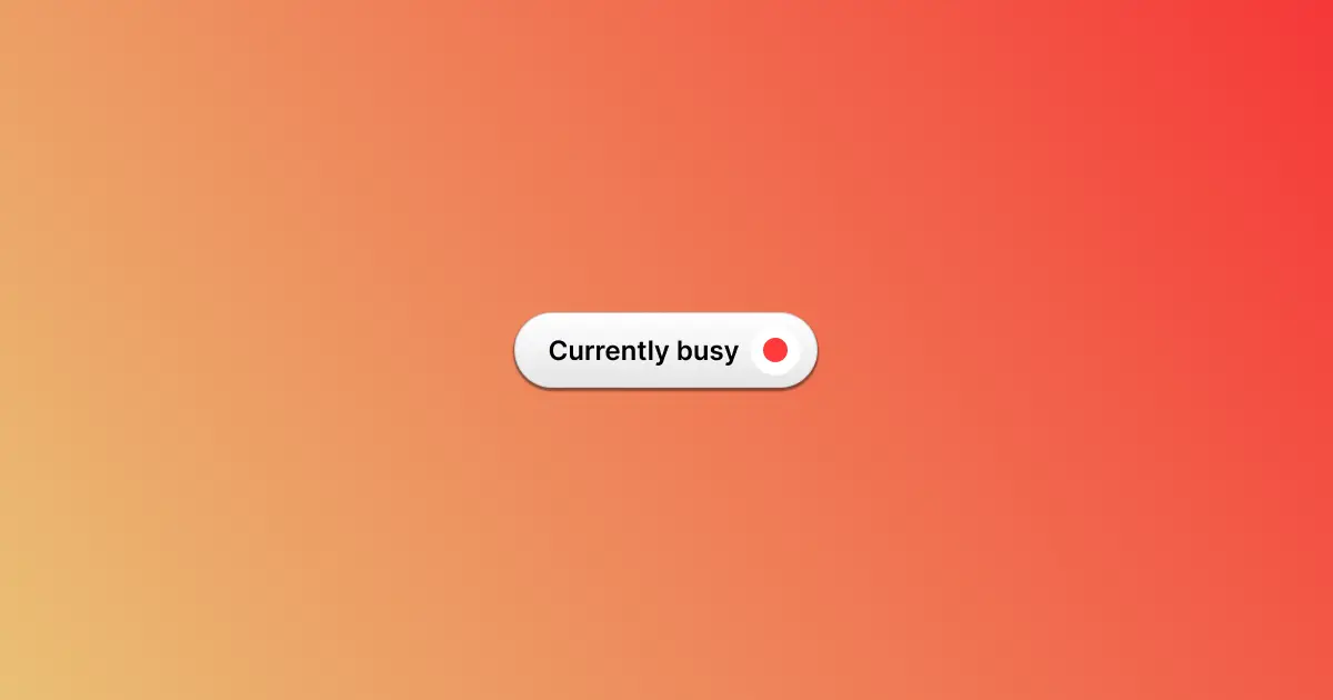 Building a Google Calendar Status Component in React
