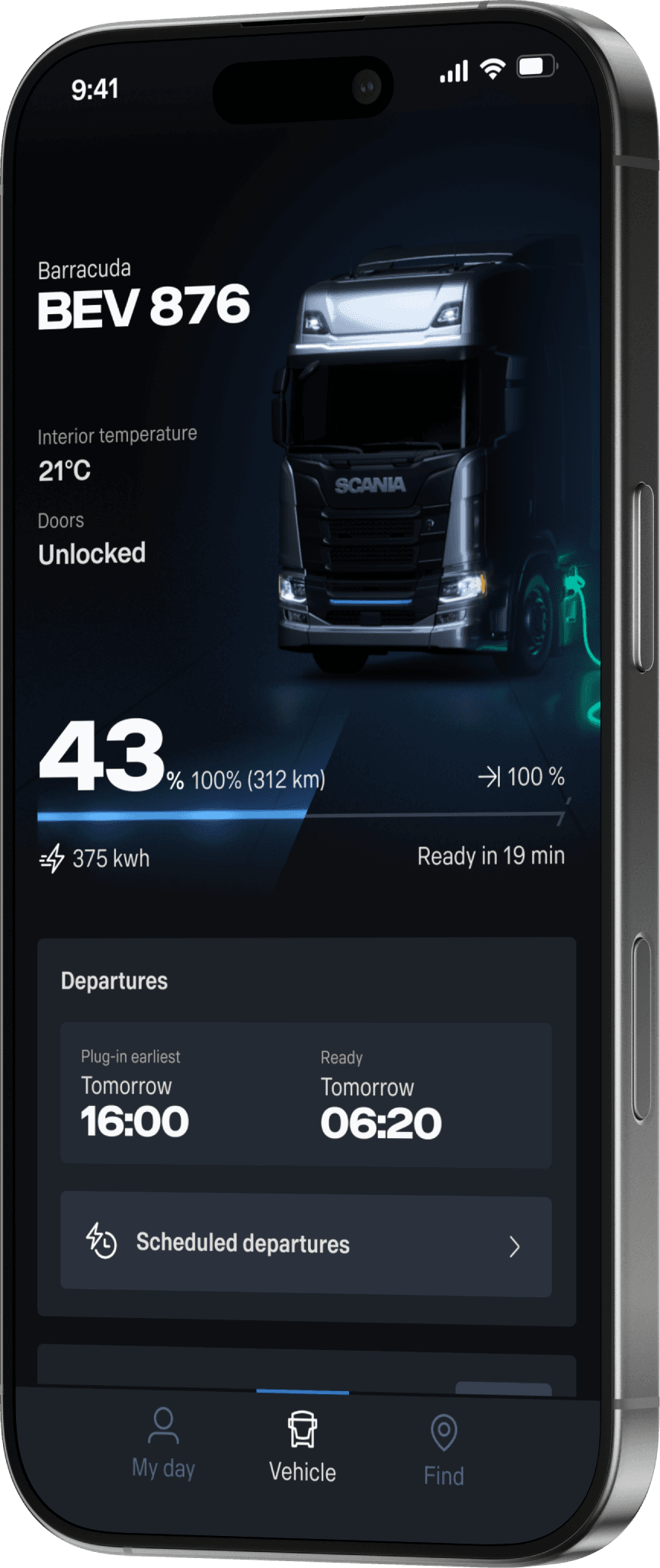 Tegel Accessibility mockup