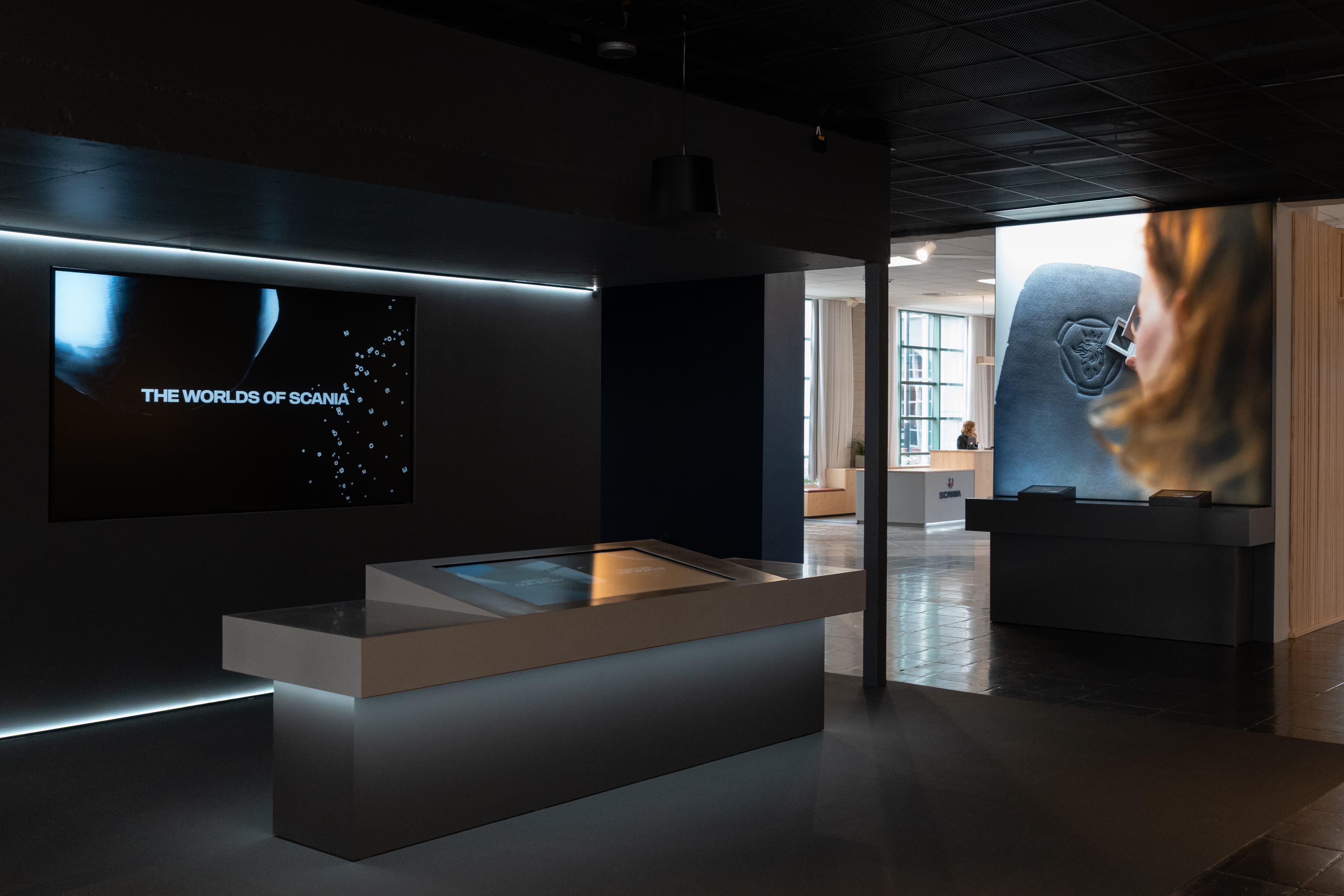 Scania Experience Center background